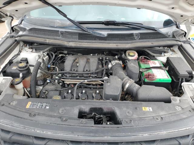 1FM5K8AR4HGD58910 - 2017 FORD EXPLORER POLICE INTERCEPTOR თეთრი ფოტო 12