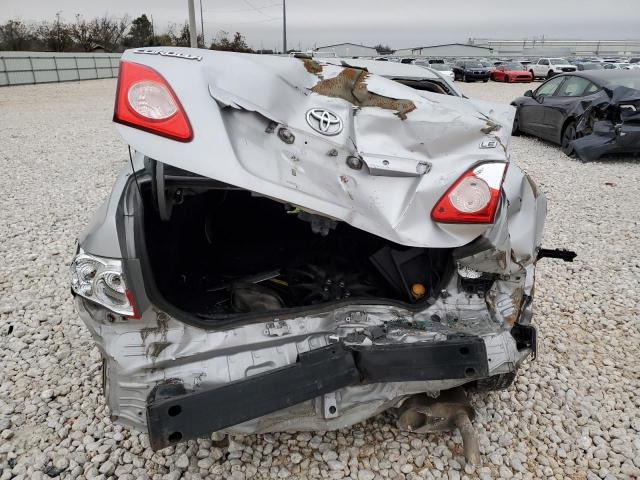 1NXBU4EE5AZ361416 - 2010 TOYOTA COROLLA LE BASE GRAY photo 6