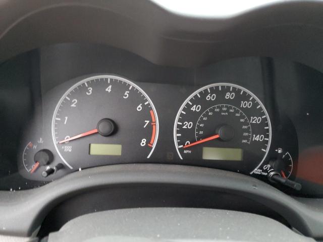 1NXBU4EE5AZ361416 - 2010 TOYOTA COROLLA LE BASE GRAY photo 9