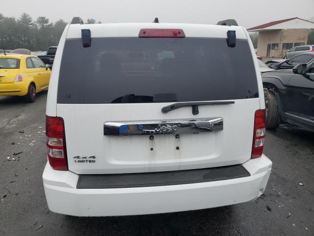 1C4PJMCK7CW109931 - 2012 JEEP LIBERTY LIMITED WHITE photo 6