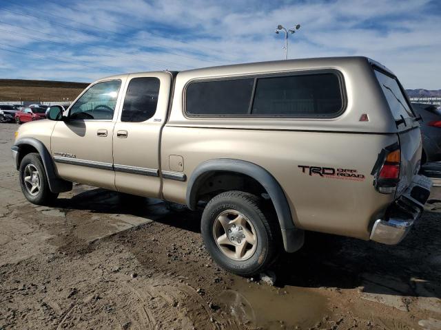 5TBBT44112S224753 - 2002 TOYOTA TUNDRA ACCESS CAB თაფლისფერი ფოტო 2