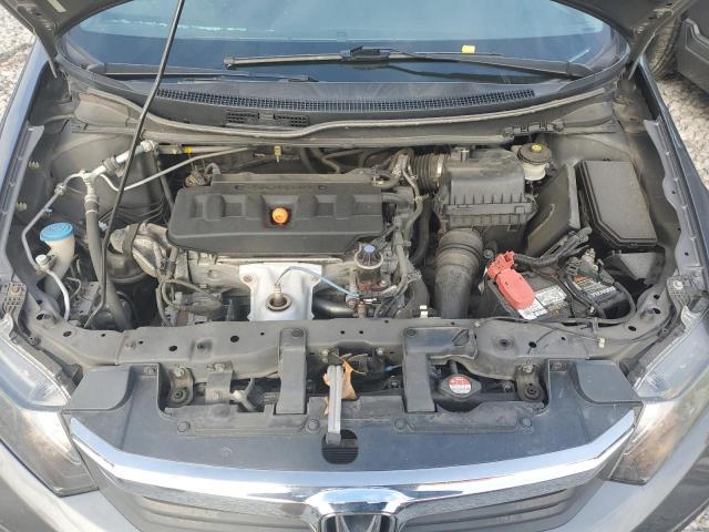 2HGFB2F94CH508785 - 2012 HONDA CIVIC EXL შავი ფოტო 11