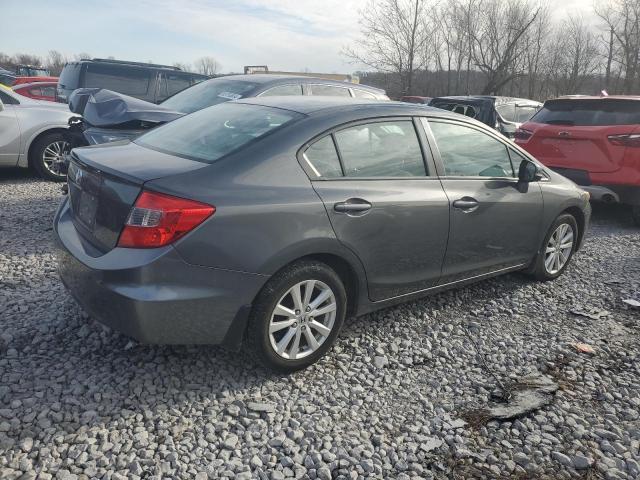 2HGFB2F94CH508785 - 2012 HONDA CIVIC EXL შავი ფოტო 3