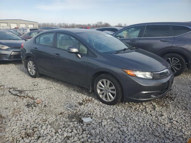 2HGFB2F94CH508785 - 2012 HONDA CIVIC EXL შავი ფოტო 4