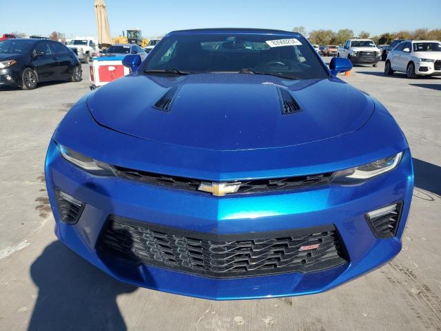1G1FH3D73J0162310 - 2018 CHEVROLET CAMARO SS BLUE photo 5