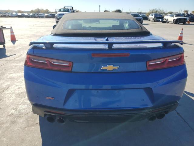 1G1FH3D73J0162310 - 2018 CHEVROLET CAMARO SS BLUE photo 6