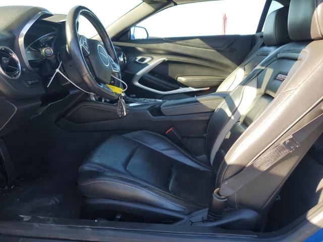 1G1FH3D73J0162310 - 2018 CHEVROLET CAMARO SS BLUE photo 7