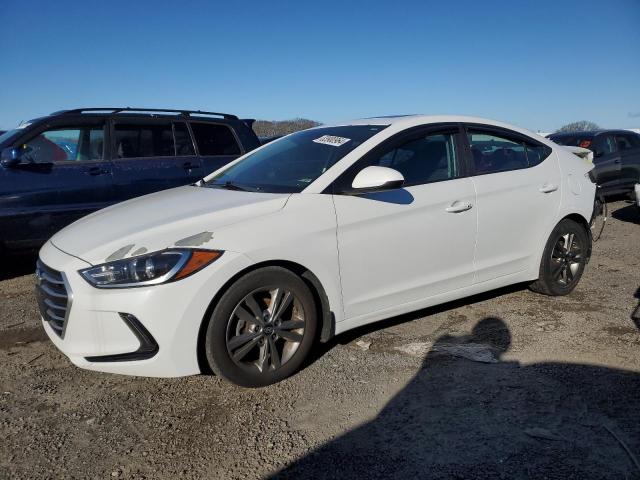 5NPD84LF6JH237131 - 2018 HYUNDAI ELANTRA SEL WHITE photo 1