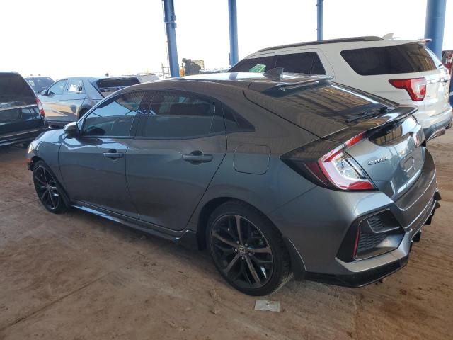 SHHFK7H4XMU411111 - 2021 HONDA CIVIC SPORT ნაცრისფერი ფოტო 2