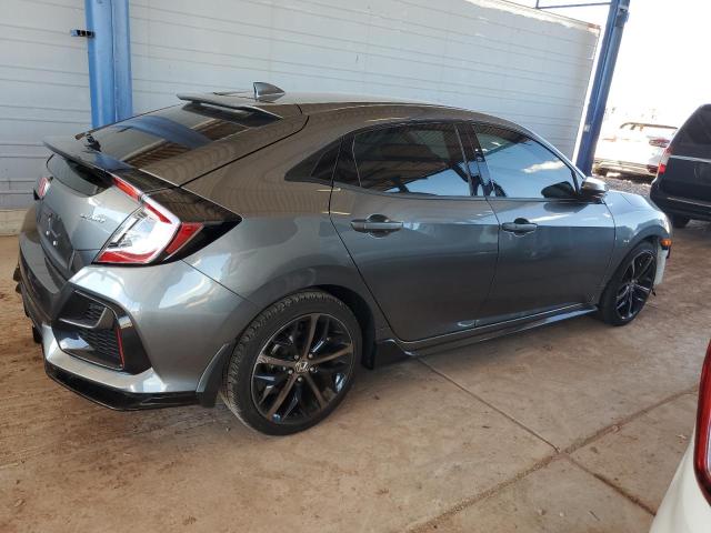 SHHFK7H4XMU411111 - 2021 HONDA CIVIC SPORT ნაცრისფერი ფოტო 3