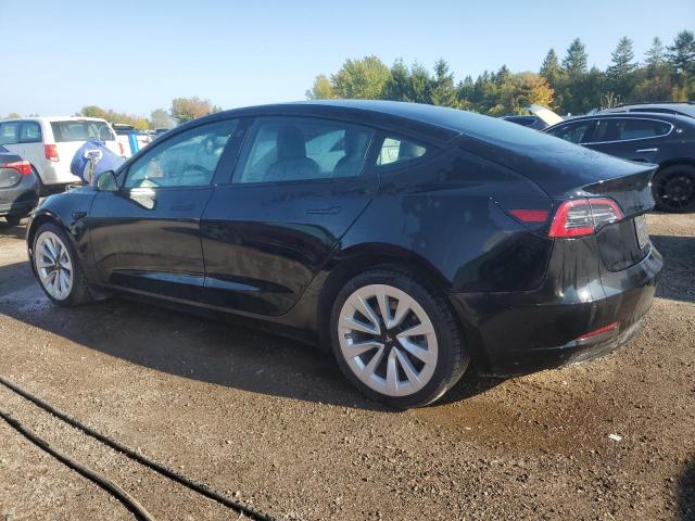 5YJ3E1EB8NF233535 - 2022 TESLA MODEL 3 შავი ფოტო 2