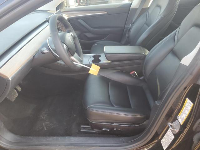 5YJ3E1EB8NF233535 - 2022 TESLA MODEL 3 შავი ფოტო 7