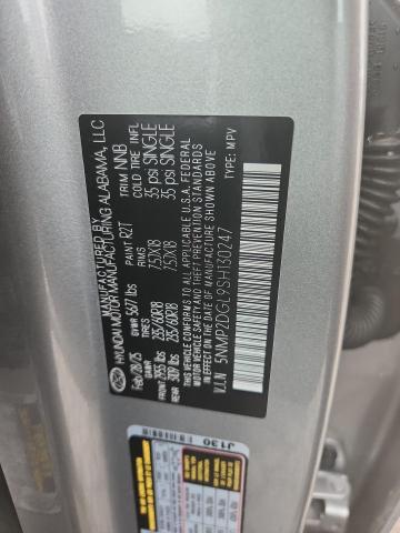 5NMP2DGL9SH130247 - 2025 HYUNDAI SANTA FE SEL 银色 照片 13