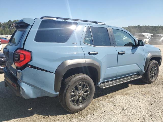 JTEVA5BRXS5039174 - 2025 TOYOTA 4RUNNER SR5 BLUE photo 3