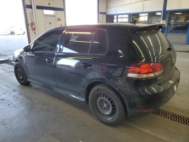 WVWDB7AJ1EW008429 - 2014 VOLKSWAGEN GOLF BLACK photo 2