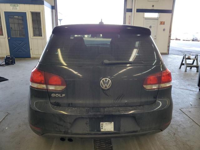 WVWDB7AJ1EW008429 - 2014 VOLKSWAGEN GOLF BLACK photo 6
