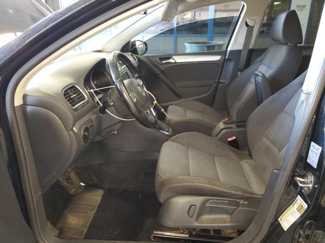 WVWDB7AJ1EW008429 - 2014 VOLKSWAGEN GOLF BLACK photo 7