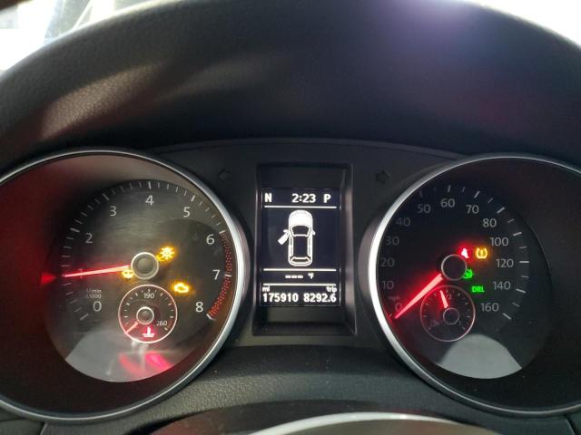 WVWDB7AJ1EW008429 - 2014 VOLKSWAGEN GOLF BLACK photo 9