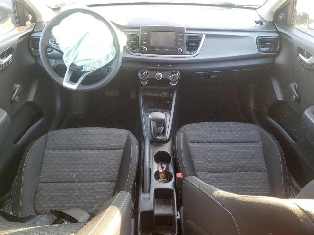 3KPA25AB0JE119316 - 2018 KIA RIO LX SILVER photo 8
