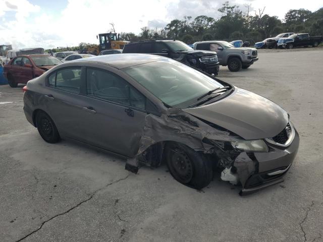 19XFB2F57DE221563 - 2013 HONDA CIVIC LX GRAY photo 4