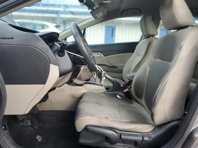 19XFB2F57DE221563 - 2013 HONDA CIVIC LX GRAY photo 7