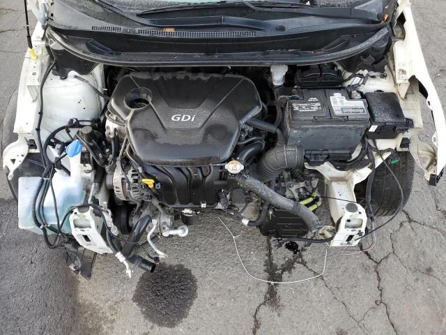 KNADN5A31D6300977 - 2013 KIA RIO EX WHITE photo 11