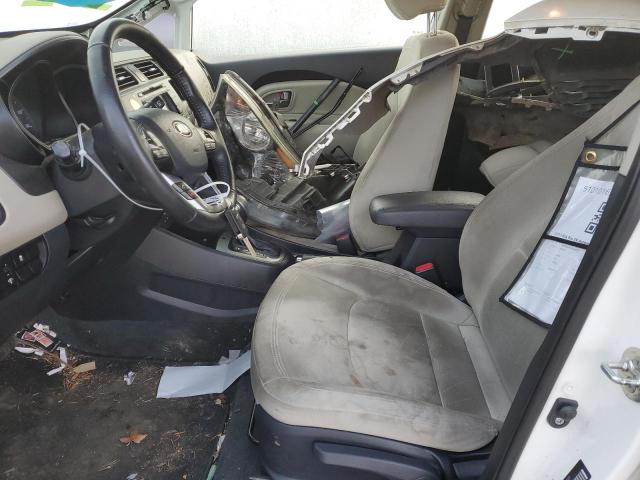 KNADN5A31D6300977 - 2013 KIA RIO EX WHITE photo 7