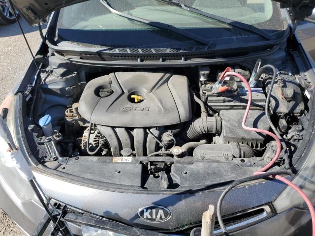 KNAFX6A82G5624583 - 2016 KIA FORTE EX GRAY photo 11
