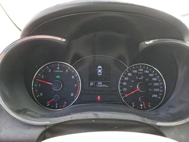 KNAFX6A82G5624583 - 2016 KIA FORTE EX GRAY photo 9