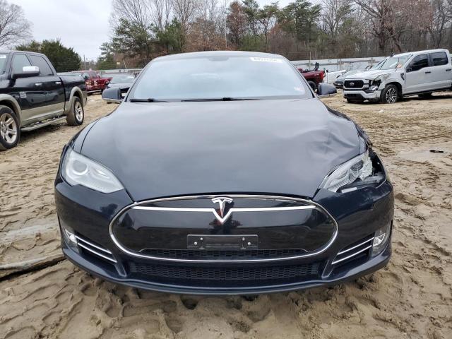 5YJSA1H18EFP56015 - 2014 TESLA MODEL S ლურჯი ფოტო 5