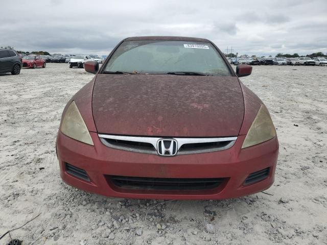1HGCM66867A021975 - 2007 HONDA ACCORD EX წითელი ფოტო 5