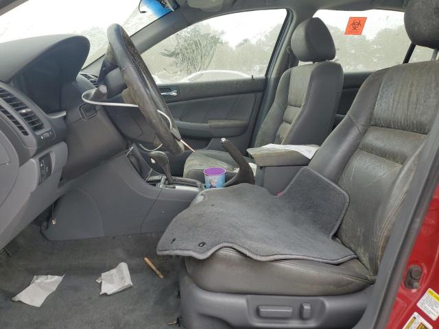 1HGCM66867A021975 - 2007 HONDA ACCORD EX წითელი ფოტო 7