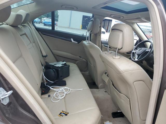 WDDGF8AB9DR241462 - 2013 MERCEDES-BENZ C 300 4MATIC TAN photo 10