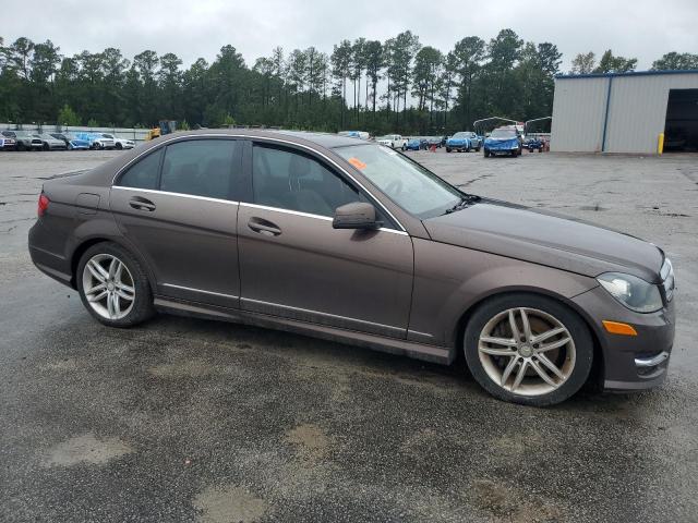 WDDGF8AB9DR241462 - 2013 MERCEDES-BENZ C 300 4MATIC TAN photo 4