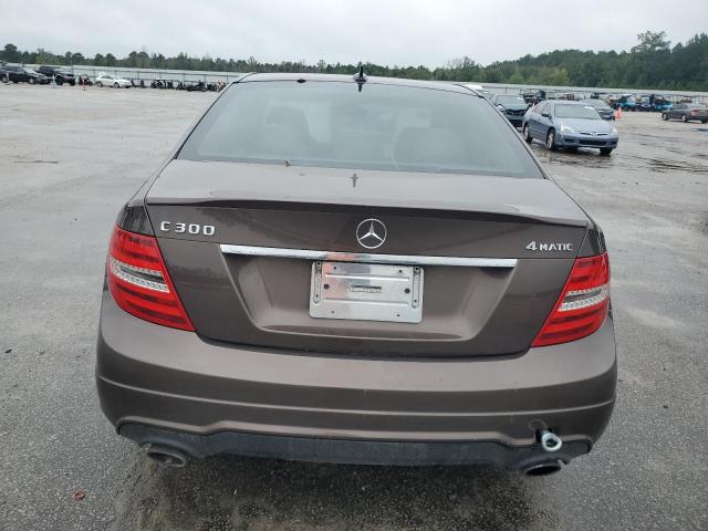 WDDGF8AB9DR241462 - 2013 MERCEDES-BENZ C 300 4MATIC TAN photo 6