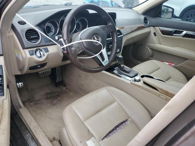 WDDGF8AB9DR241462 - 2013 MERCEDES-BENZ C 300 4MATIC TAN photo 8