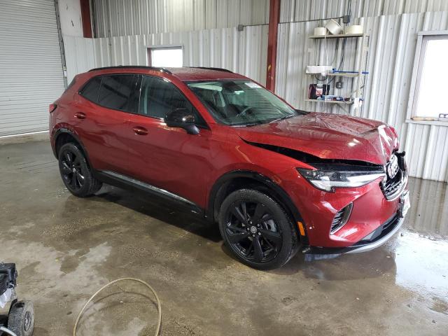 LRBFZNR49ND136936 - 2022 BUICK ENVISION ESSENCE წითელი ფოტო 4