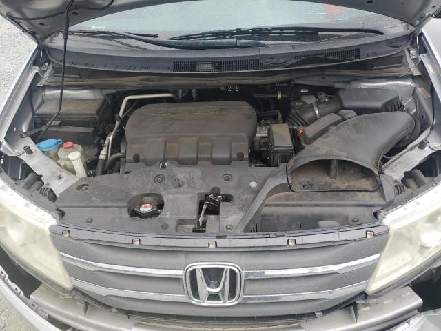 5FNRL5H40DB026852 - 2013 HONDA ODYSSEY EX GRAY photo 12