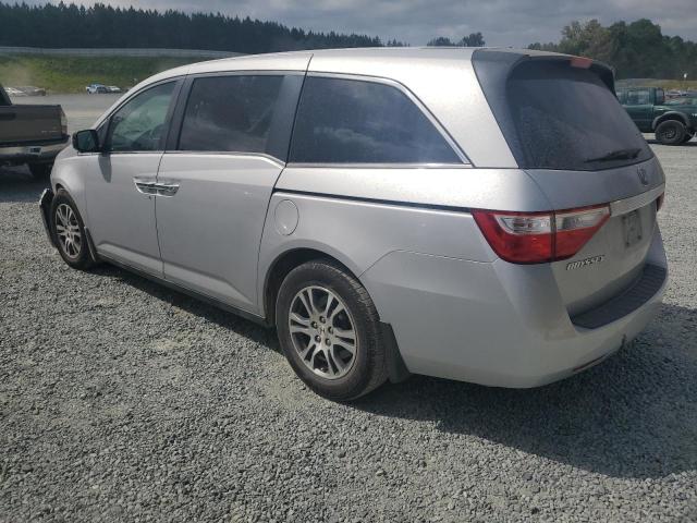 5FNRL5H40DB026852 - 2013 HONDA ODYSSEY EX GRAY photo 2