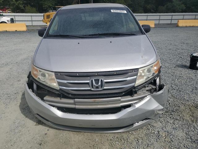 5FNRL5H40DB026852 - 2013 HONDA ODYSSEY EX GRAY photo 5
