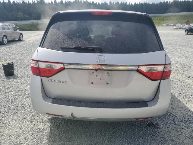 5FNRL5H40DB026852 - 2013 HONDA ODYSSEY EX GRAY photo 6