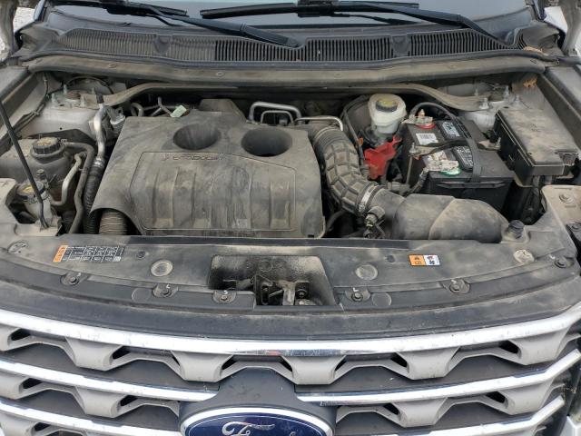 1FM5K7DH1HGC65419 - 2017 FORD EXPLORER XLT Күміс фото 12
