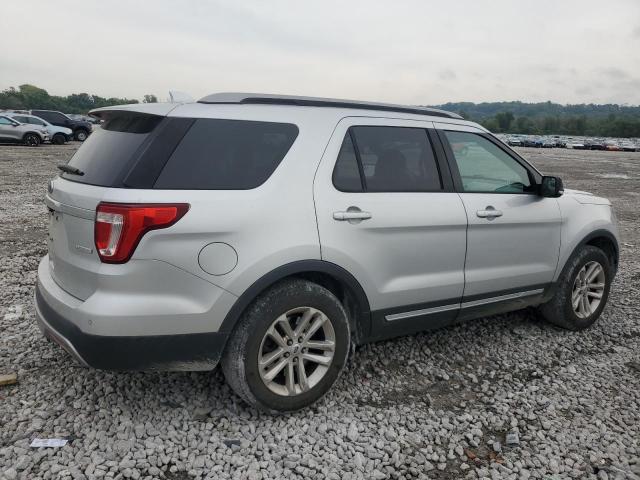 1FM5K7DH1HGC65419 - 2017 FORD EXPLORER XLT Күміс фото 3