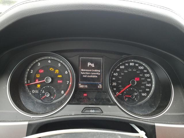 1V2RR2CA0MC523096 - 2021 VOLKSWAGEN ATLAS SE Серый фото 9