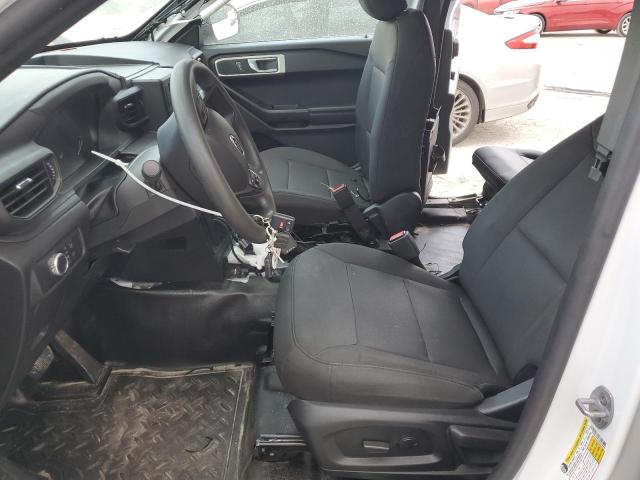 1FM5K8AB2MGC24099 - 2021 FORD EXPLORER POLICE INTERCEPTOR 白色 照片 7