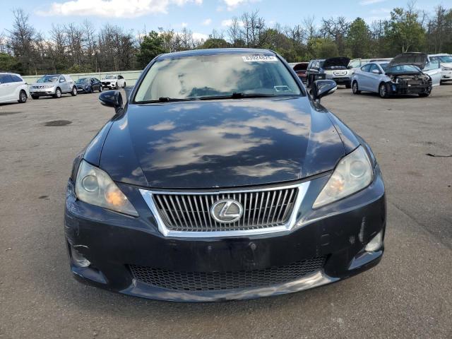 JTHCF5C2XA2034666 - 2010 LEXUS IS 250 BLACK photo 5