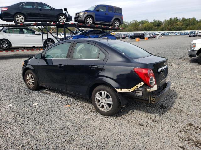 1G1JC5SG7G4107190 - 2016 CHEVROLET SONIC LT BLACK photo 2