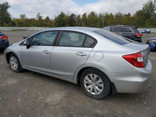 19XFB2F58CE081845 - 2012 HONDA CIVIC LX 银色 照片 2