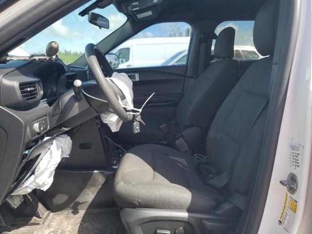 1FM5K8AB2MGA17776 - 2021 FORD EXPLORER POLICE INTERCEPTOR 白色 照片 7