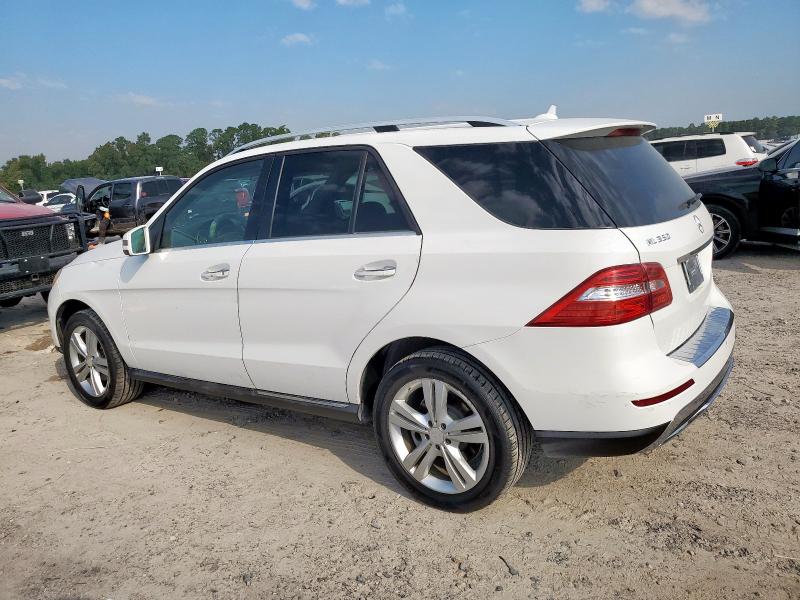 4JGDA5JB8FA563257 - 2015 MERCEDES-BENZ ML 350 白色 照片 2